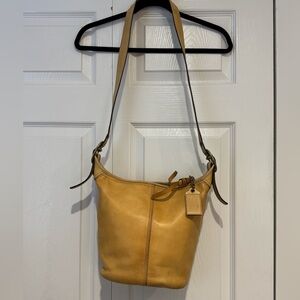 Vintage Coach Bleecker duffle bucket bag